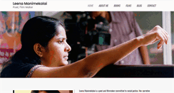 Desktop Screenshot of leenamanimekalai.com