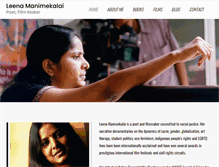 Tablet Screenshot of leenamanimekalai.com